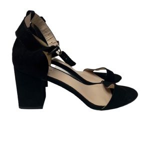 TORRID Ankle Strap Heel Black Sz 11